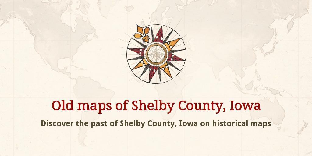 Old Shelby Logo - Old maps of Shelby County