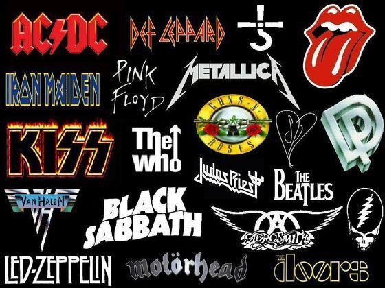 Classic Rock Band Logo - Band Logo Quiz | Tattoo | Pinterest | Band logos, Band and Rock