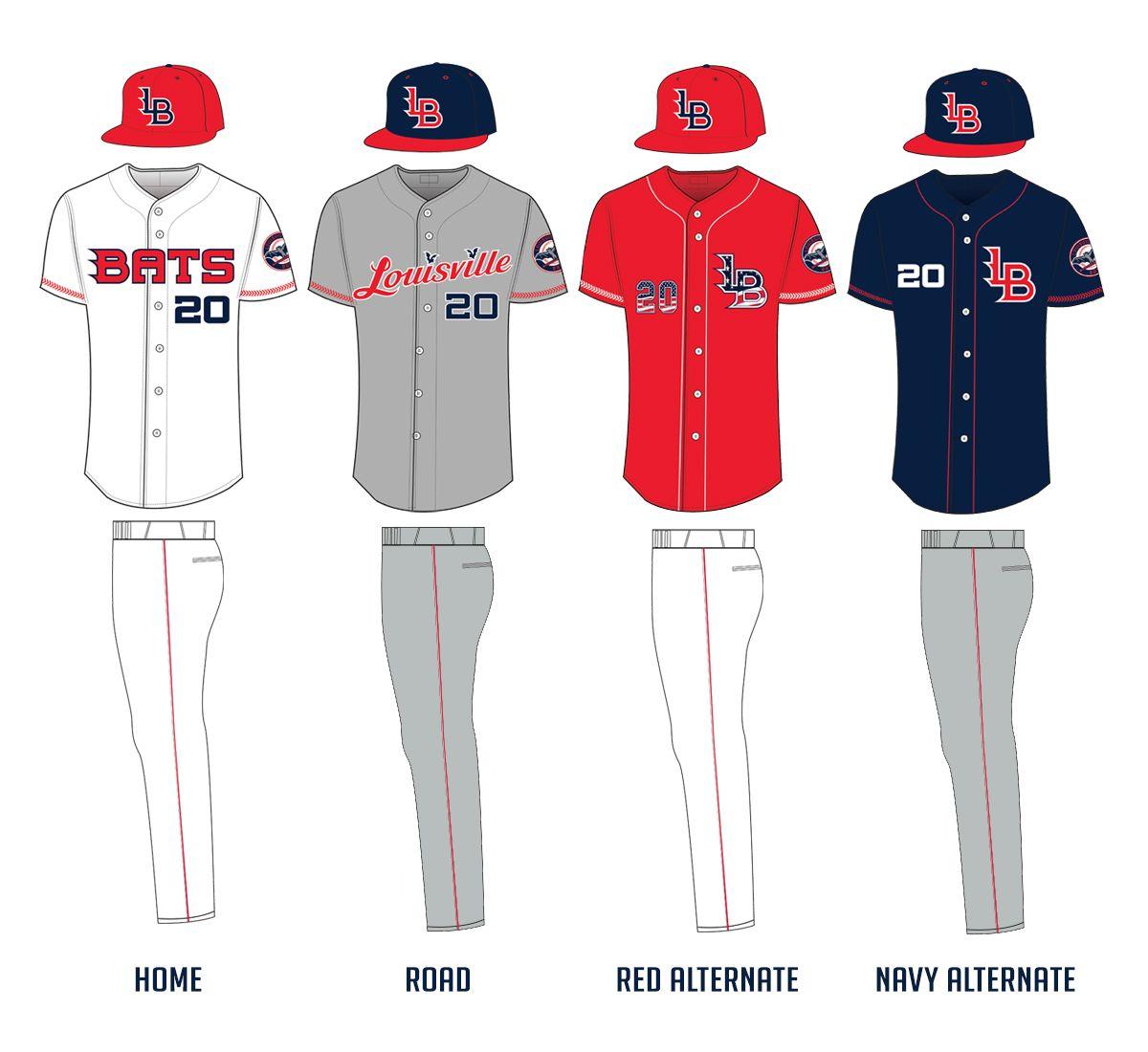 Louisville Bats New Logo - The Louisville Bats unveil new uniforms and logo | redsminorleagues.com