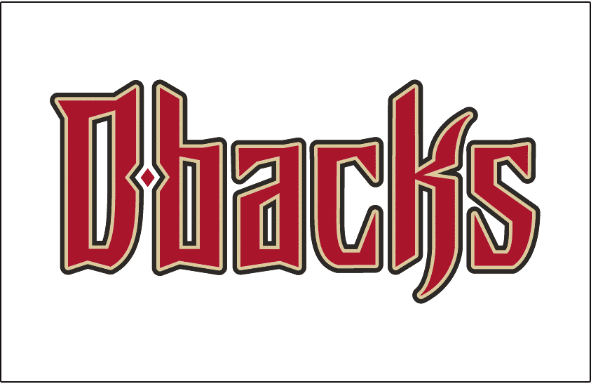 Diamondbacks Logo - Arizona Diamondbacks Jersey Logo - National League (NL) - Chris ...