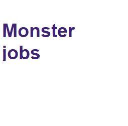 Monster Job Search Logo - Search other job sites - C&K Careers info and advice site for all ...