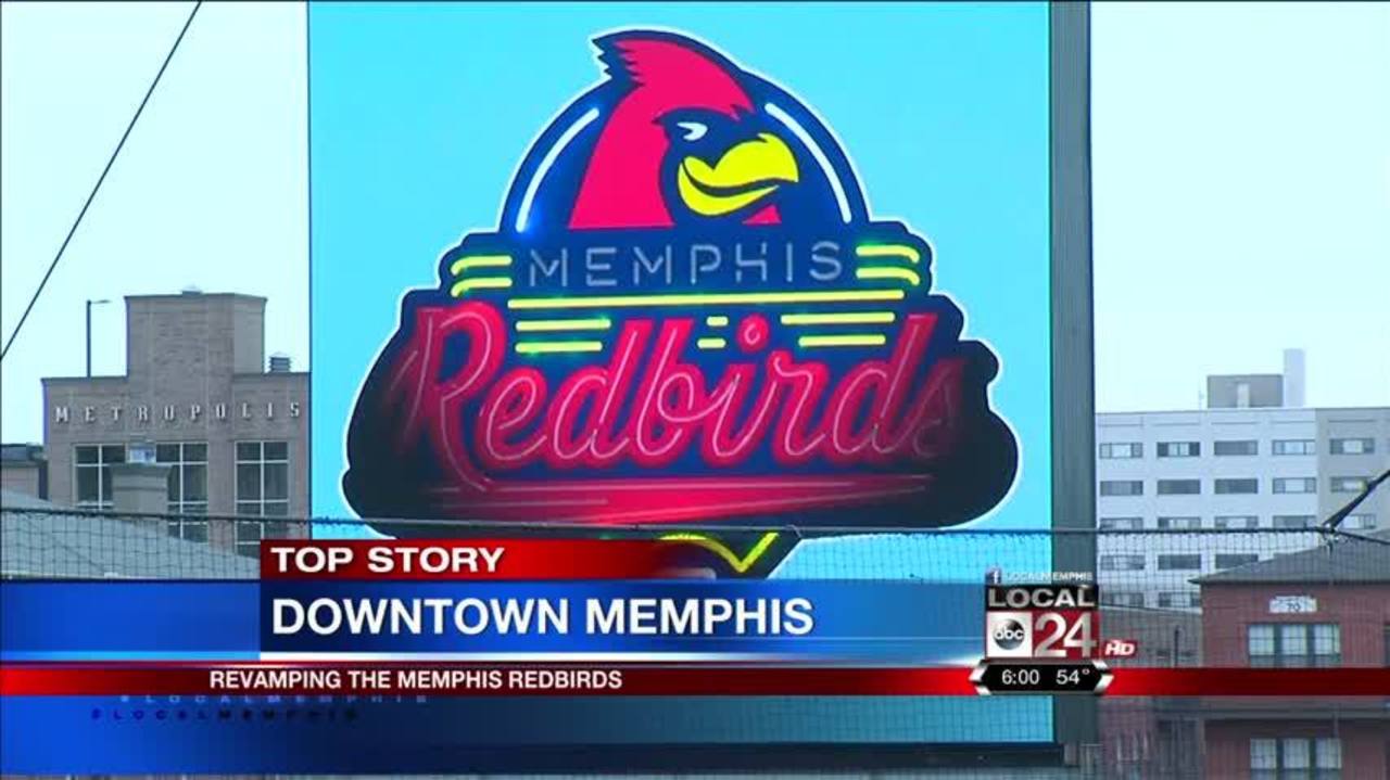 Red Birds Memphis Logo - Memphis Redbirds Unveil New Logo & Jerseys