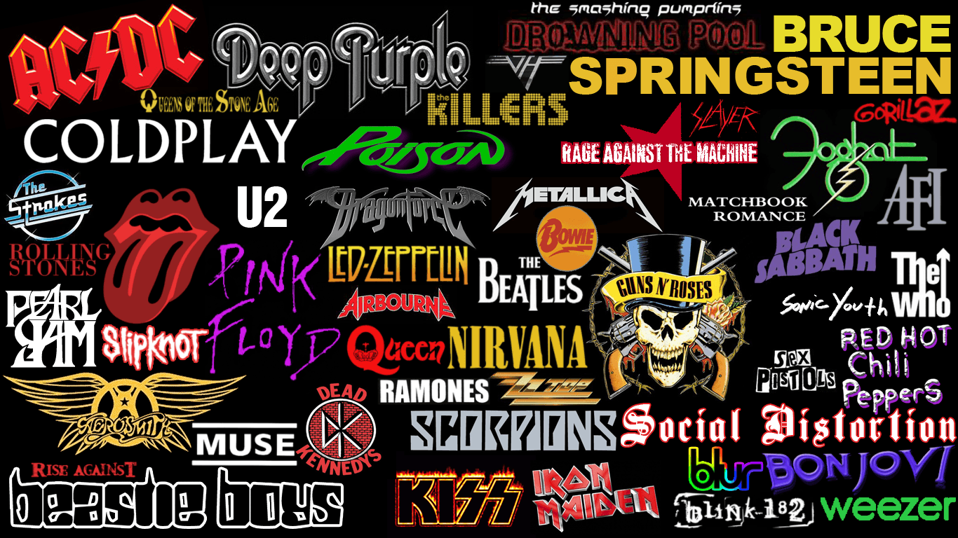 Classic Rock Band Logo - Continuing in the tradition of the series, the music featured