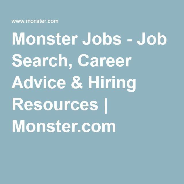 Monster Job Search Logo - Monster Jobs - Job Search, Career Advice & Hiring Resources ...