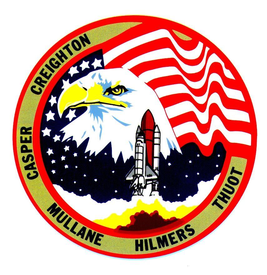 Shuttle Launch NASA Logo - Space Shuttle Mission Patches