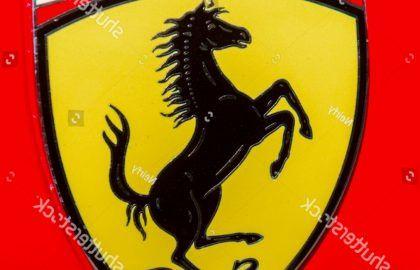 Italian Luxury Sports Car Logo - MONTREAL CANADA 20 20 20: Ferrari logo is an Italian luxury sports