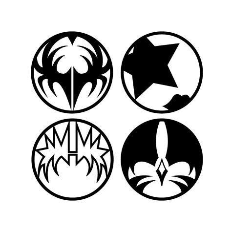 Black and White Kiss Logo - I was raised on Kiss. Black and White. Kiss band, Kiss