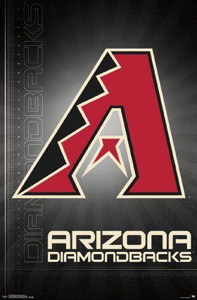 Diamondbacks Logo - Arizona Diamondbacks Logo 22 X 34 Inches MLB Poster | eBay
