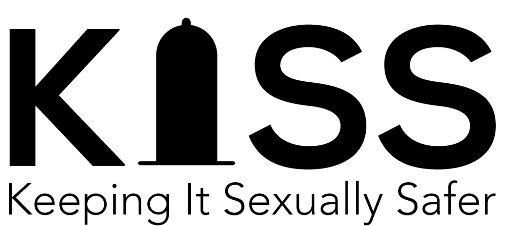 Black and White Kiss Logo - K.I.S.S
