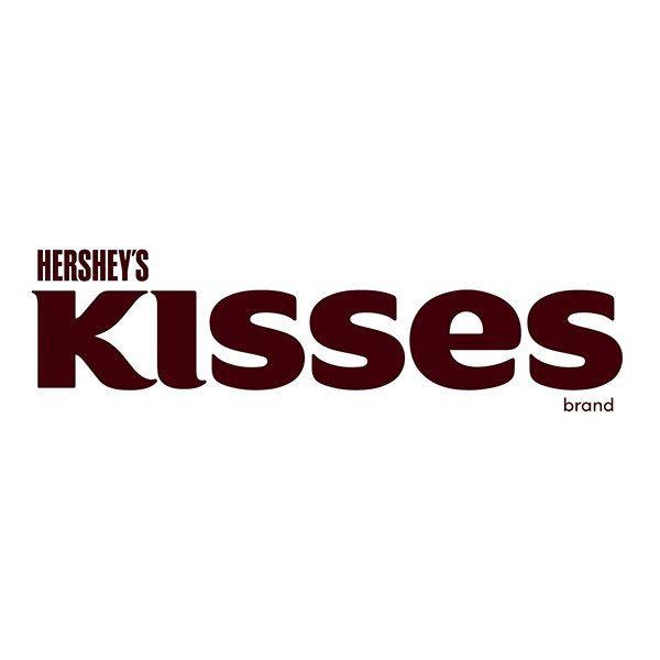 Black and White Kiss Logo - Black and White KISSES: 800-Piece Box | CandyWarehouse.com