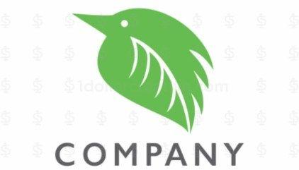 Natural Bird Logo - Eco Nature Logo Template Design Vector, Emblem, Design Concept