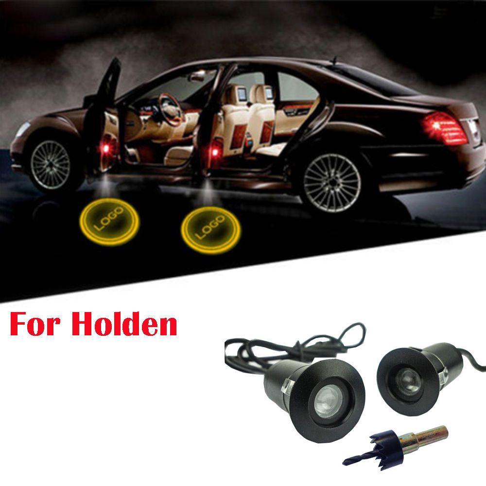 Holden Car Logo - 2x For Holden 5W Car LED Welcome Door Laser Projector Logo Emblem ...