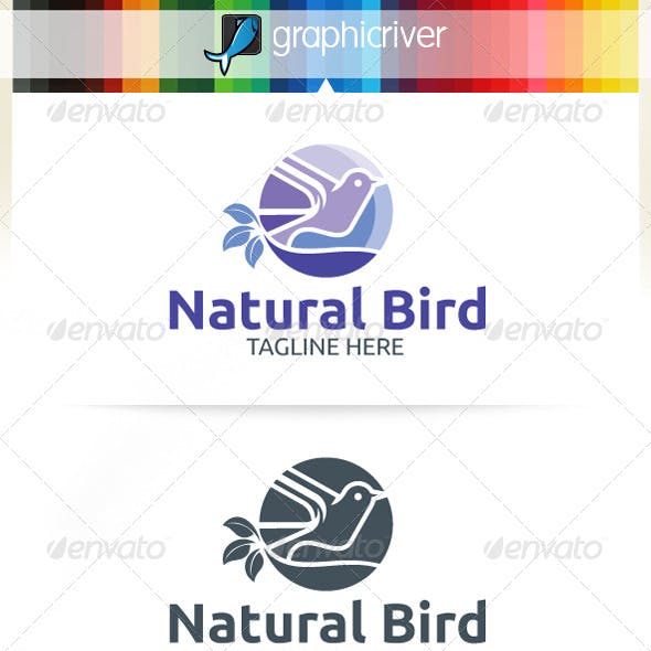Natural Bird Logo - Realm Bird Logo Templates from GraphicRiver