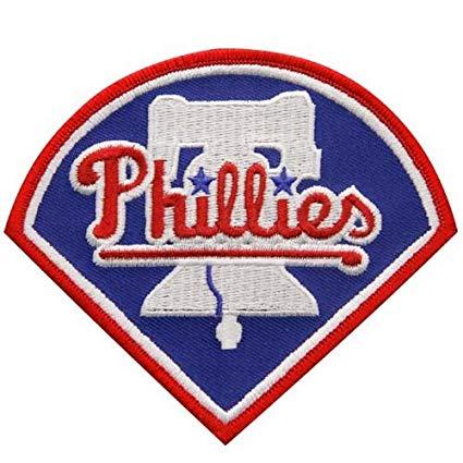 Phillies Logo - Amazon.com : MLB Philadelphia Phillies Embroidered Team Logo
