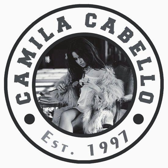 Camila Cabello Logo - CAMILA CABELLO CIRCLE LOGO GREY. THIS DESIGN AVAILABLE ON CUSTOM T ...