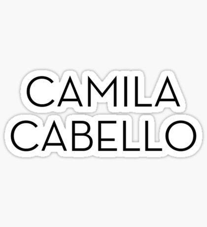 Camila Cabello Logo - Camila Cabello: Pegatinas. Camila. Camila Cabello y Singer