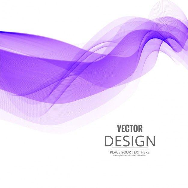 White with Purple Wave Logo - Purple wave on white background Vector | Free Download