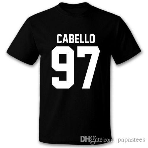 Camila Cabello Logo - Fifth Harmony Camila Cabello 97 Logo Mens Tshirt S To 3XL Latest ...