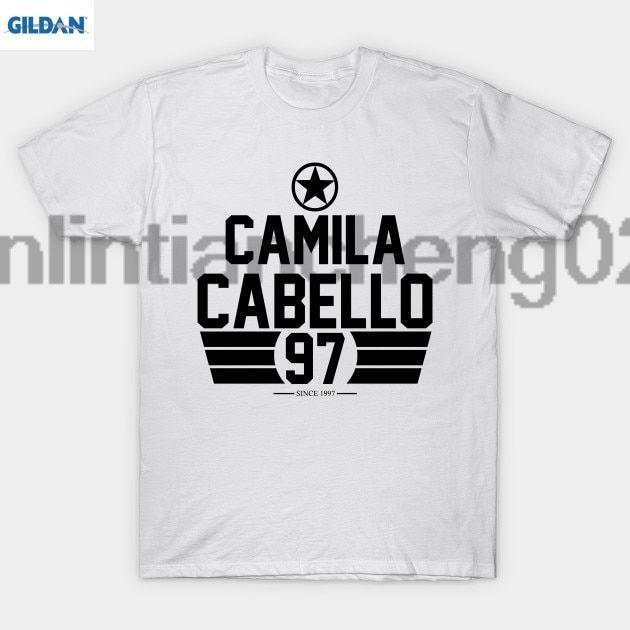 Camila Cabello Logo - GILDAN camila cabello logo vintages T Shirt-in T-Shirts from Men's ...
