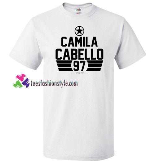 Camila Cabello Logo - Camila cabello logo vintages T Shirt gift tees unisex adult cool tee