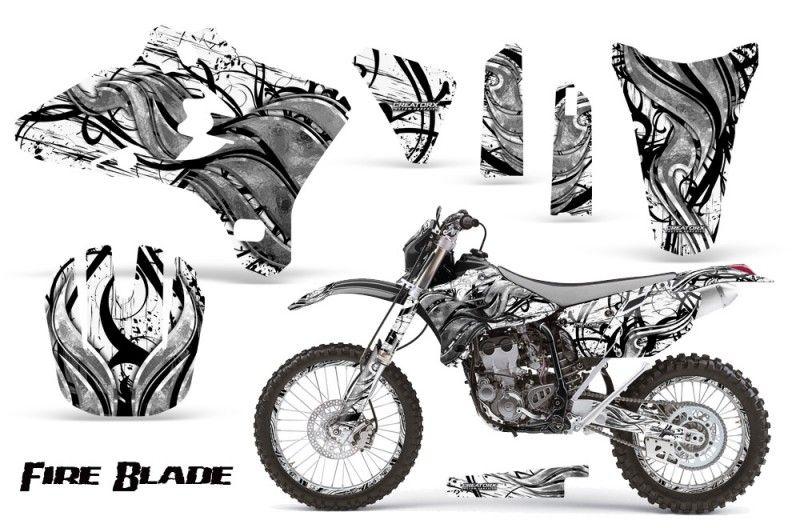 Black and White Dirt Bike Logo - Suzuki Dirt Bike Graphics