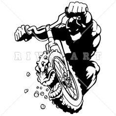 Black and White Dirt Bike Logo - 12 Best Motocross Clip Art images | Clipart images, Dirt bikes, Dirt ...