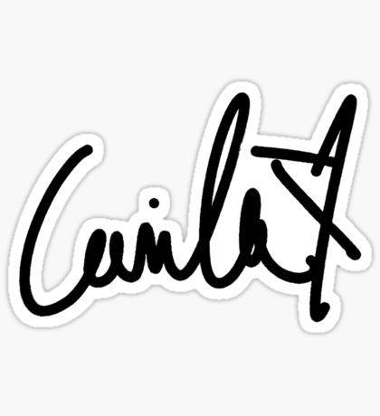 Camila Cabello Logo - Camila Cabello: Pegatinas | camila cabello❤ | Camila Cabello ...