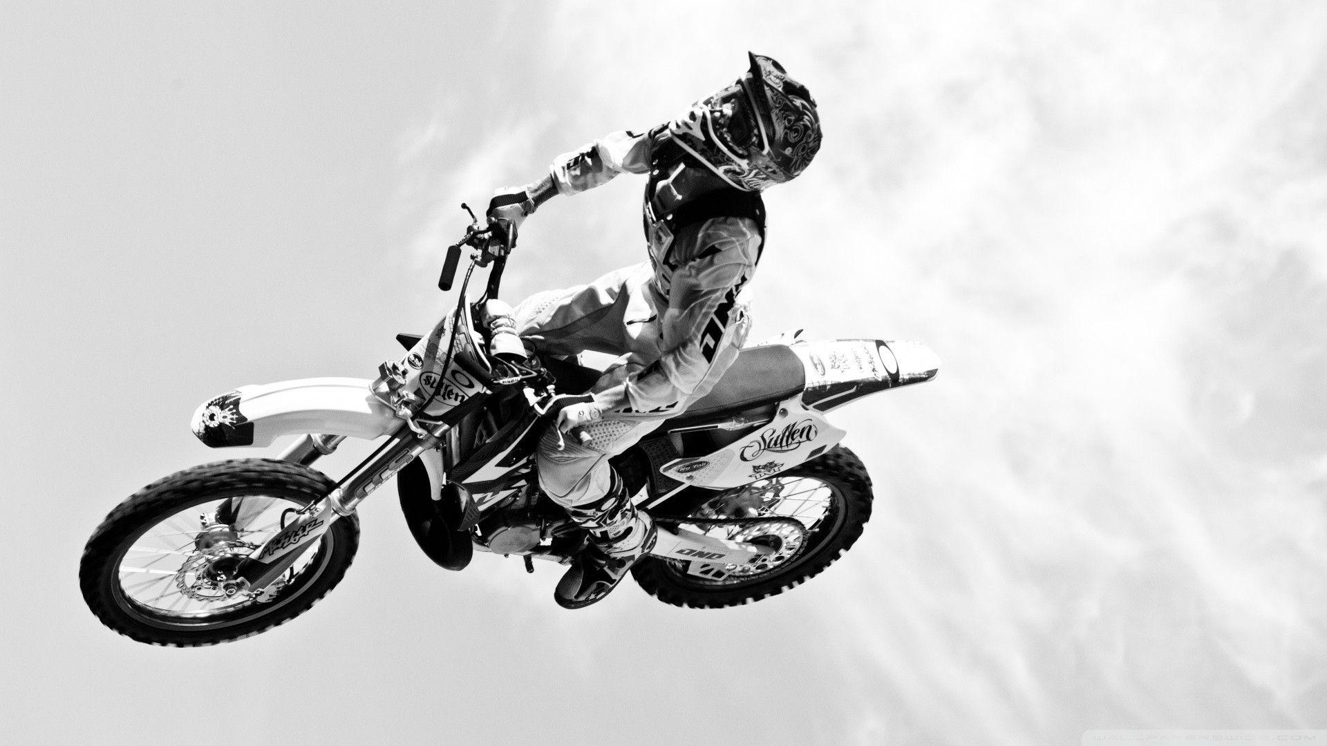 Black and White Dirt Bike Logo - Dirtbike moto vehicles motorcycle motorbike bike flight fly black ...