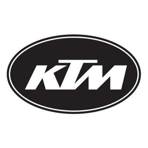 Black and White Dirt Bike Logo - KTM Dirt Bike Logo Extreme Sports Racing sticker vinyl decal wall art 140