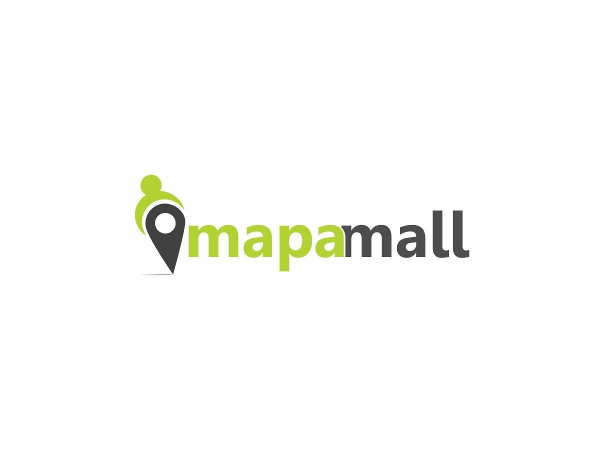 Modern Map Logo - Colorful, Modern, Shopping Logo Design for MapaMall