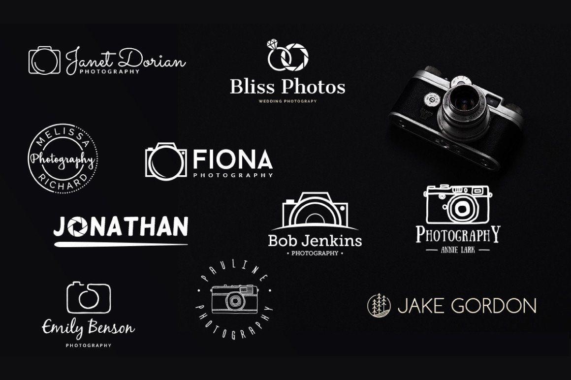 Photographers Logo - 10 Free Photography Logo Templates - CreativeBooster