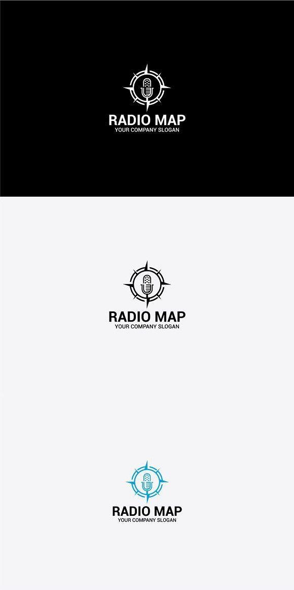 Modern Map Logo - RADIO MAP | Studio Graphic Design | Pinterest | Radios, Modern logo ...