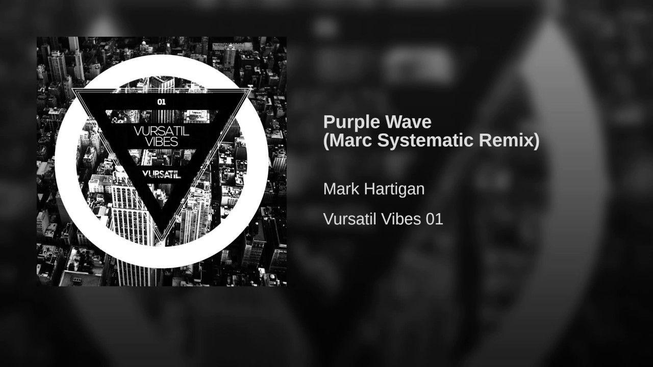 White with Purple Wave Logo - Purple Wave (Marc Systematic Remix)