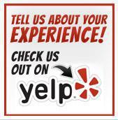 Check Us Out On Yelp Logo - H & J Tire-San Rafael San Rafael, CA (415) 457-2952