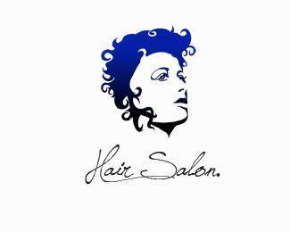 Blue Hair Logo - Blue Hair Designed by Selinascott | BrandCrowd