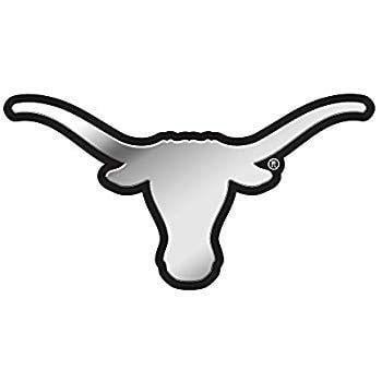 Black and White Longhorn Logo - Amazon.com : Patch Collection University of Texas Longhorns Car 3D ...