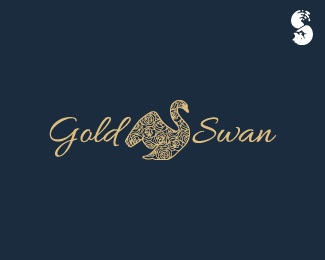 Gold Swan Logo - Gold-Swan-Logo by whitefoxdesigns on DeviantArt