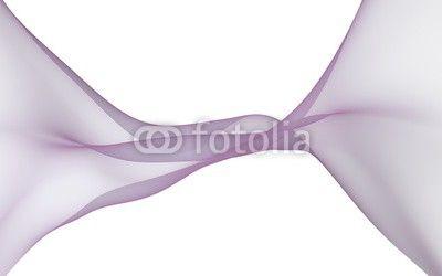 White with Purple Wave Logo - Abstract purple wave. Blue scarf. Bright purple ribbon on white ...