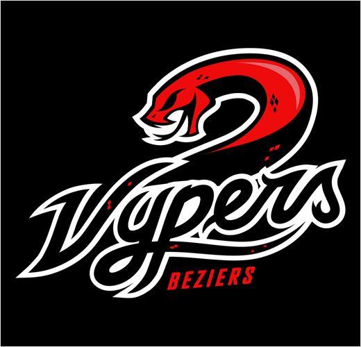 Snake Sports Logo - Logo Design for French Football Club, 'Vypers de Béziers' - Logo ...