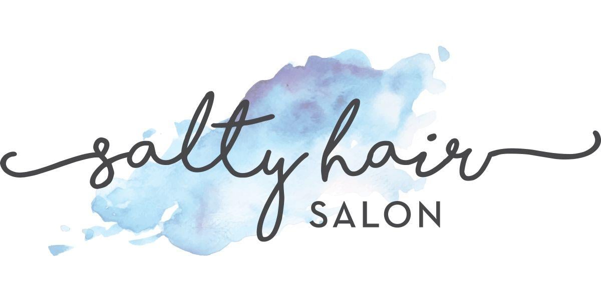 Blue Hair Logo - Service Menu — Salty Hair Salon Obx