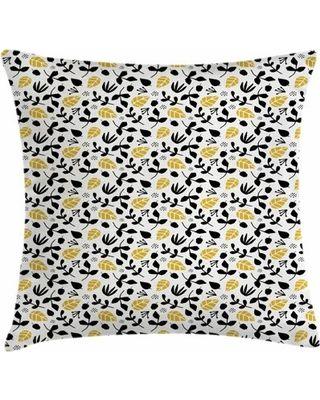 Yellow Off White Background Logo - Here's a Great Deal on Acorn Throw Pillow Cushion Cover, Repeating