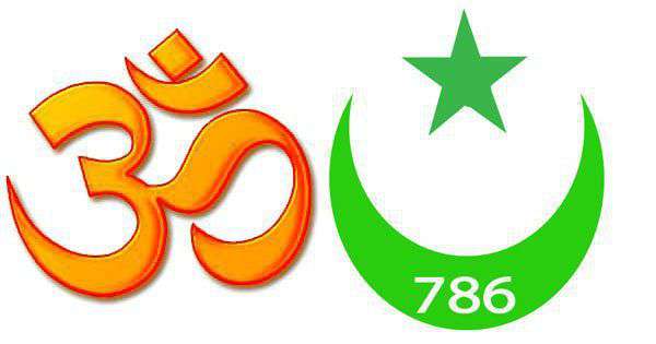 Hindu Religion Logo - Shocked: '786' which is used in Islam is literally worshipped