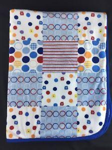 Blue Striped Circles Logo - Graco White Red Blue Polka Dots Stripes Circles Monsters Patch Baby ...