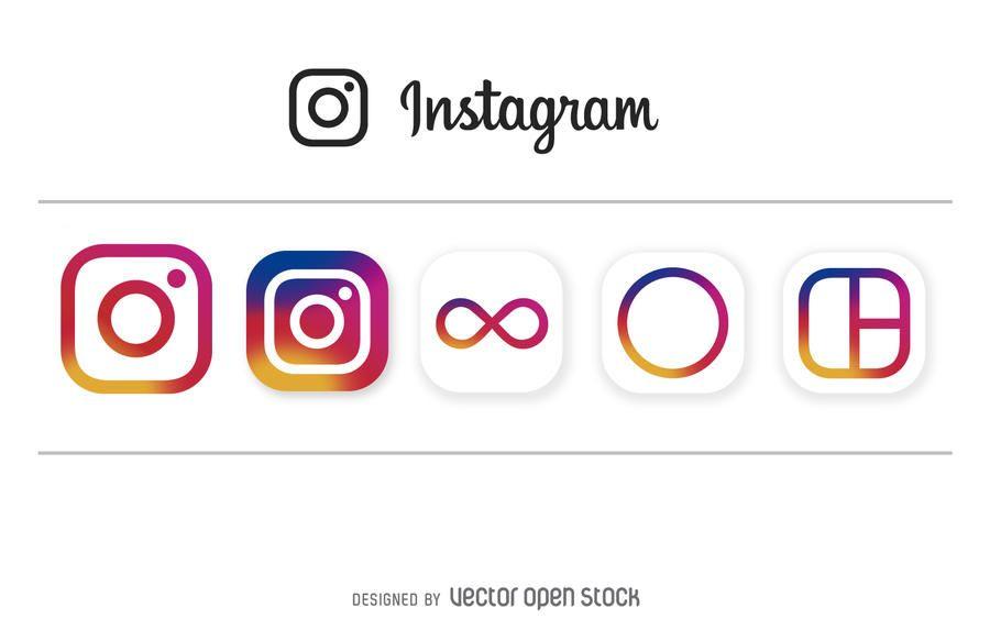 Boomerang Instagram Logo - Free Instagram Vector Icon 95019. Download Instagram Vector Icon