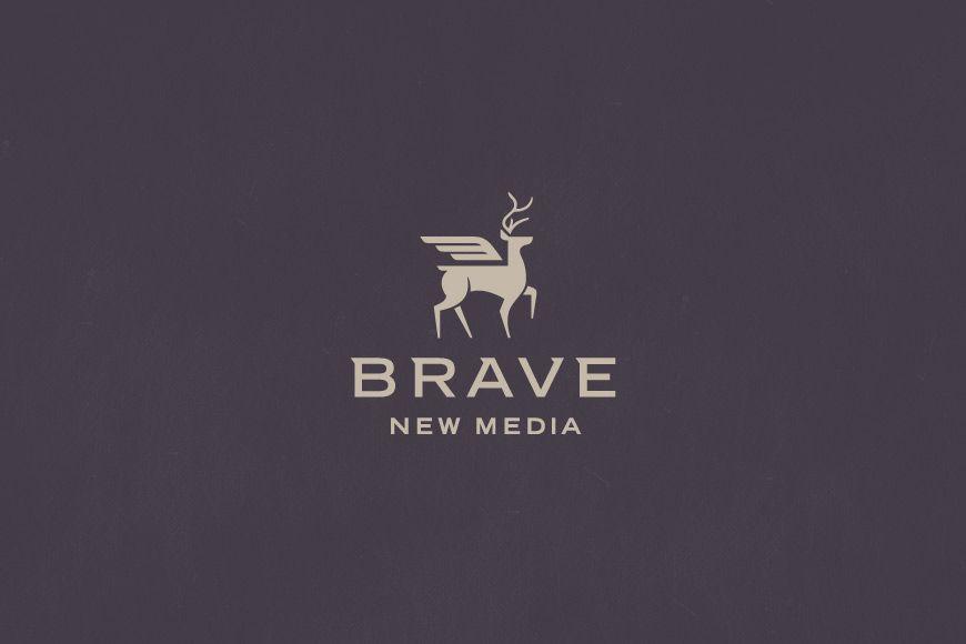 Cool MP Logo - Brave New Media Identity • I liked the simplicity of this logo, yet