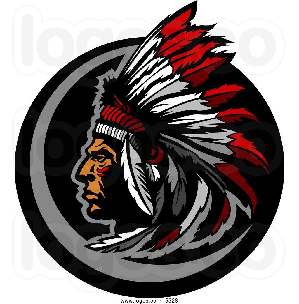 Red Indian Logo - Logos. Native american, Native american