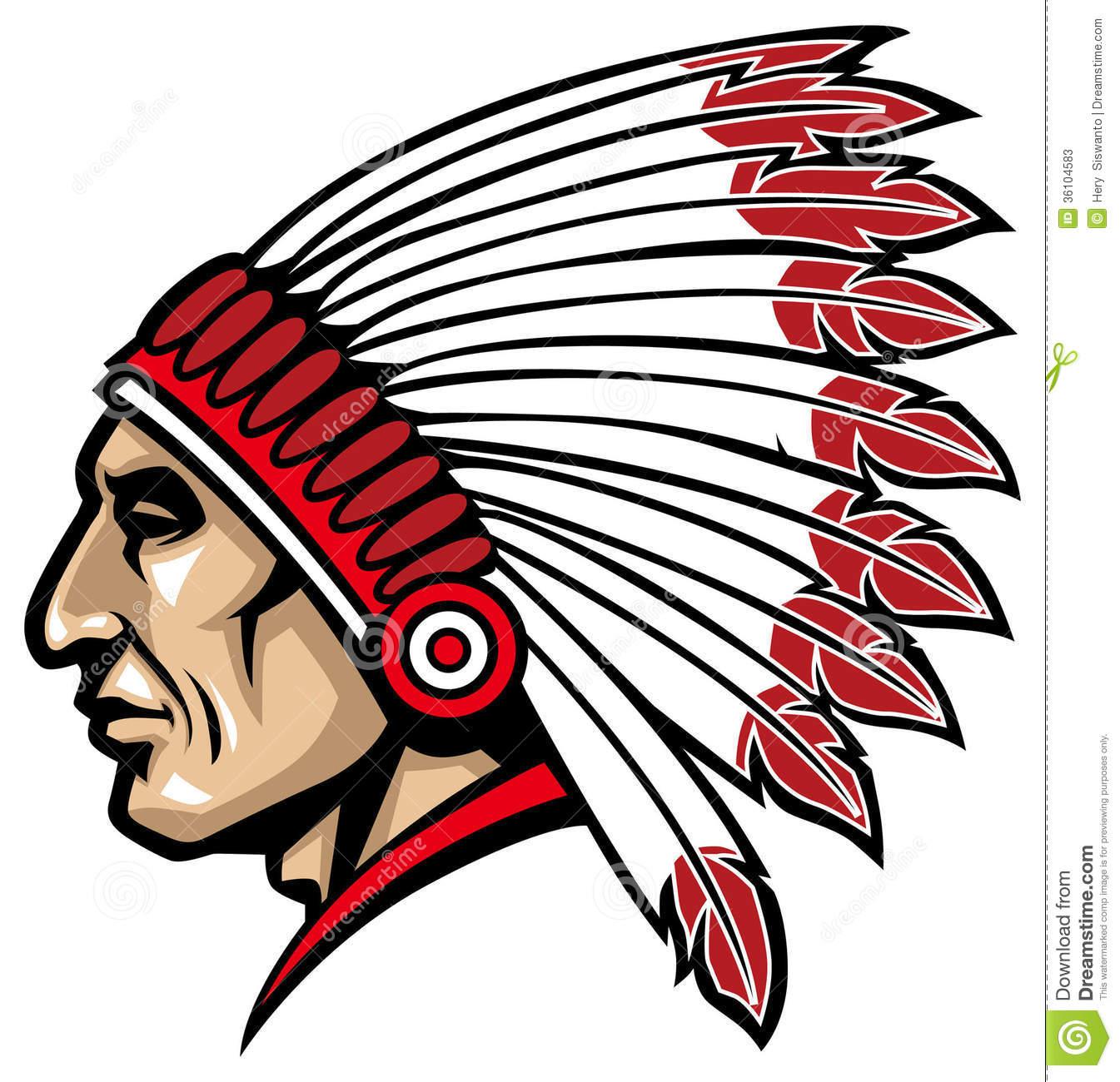 Red Indian Logo - American indian Logos