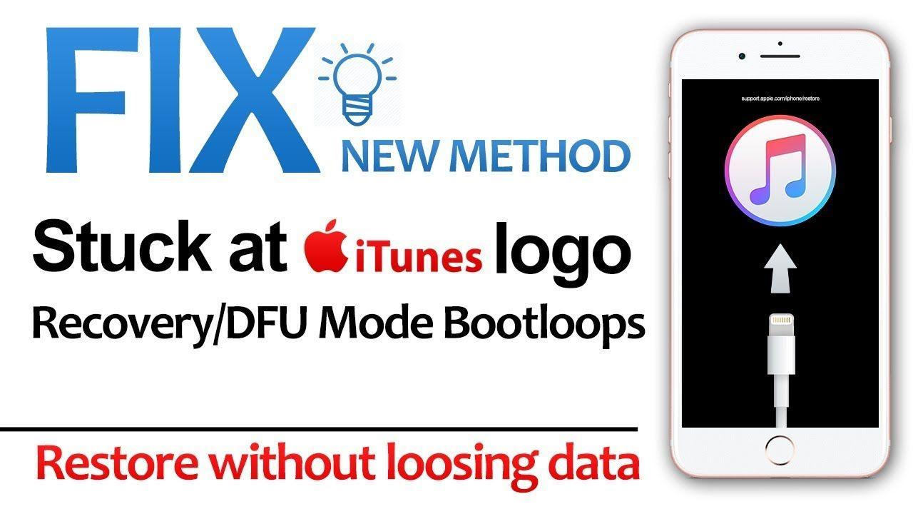 Apple iTunes Logo - Fix Stuck on iTunes Logo Loop | Restore Without Data Loss - YouTube