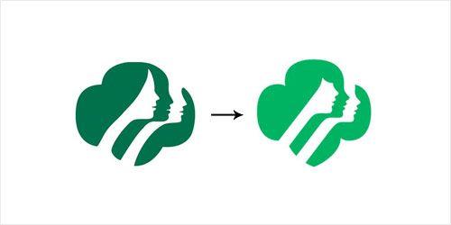 New Girl Logo - The Girl Scouts New Look | JUST™ Creative