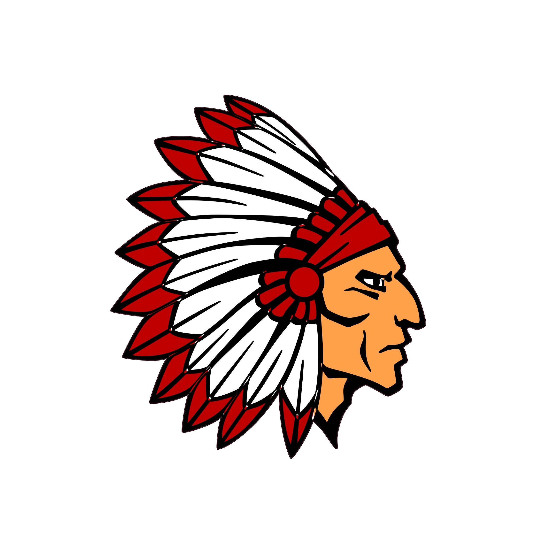 Red Indian Logo - American indian PNG images free download, indians PNG